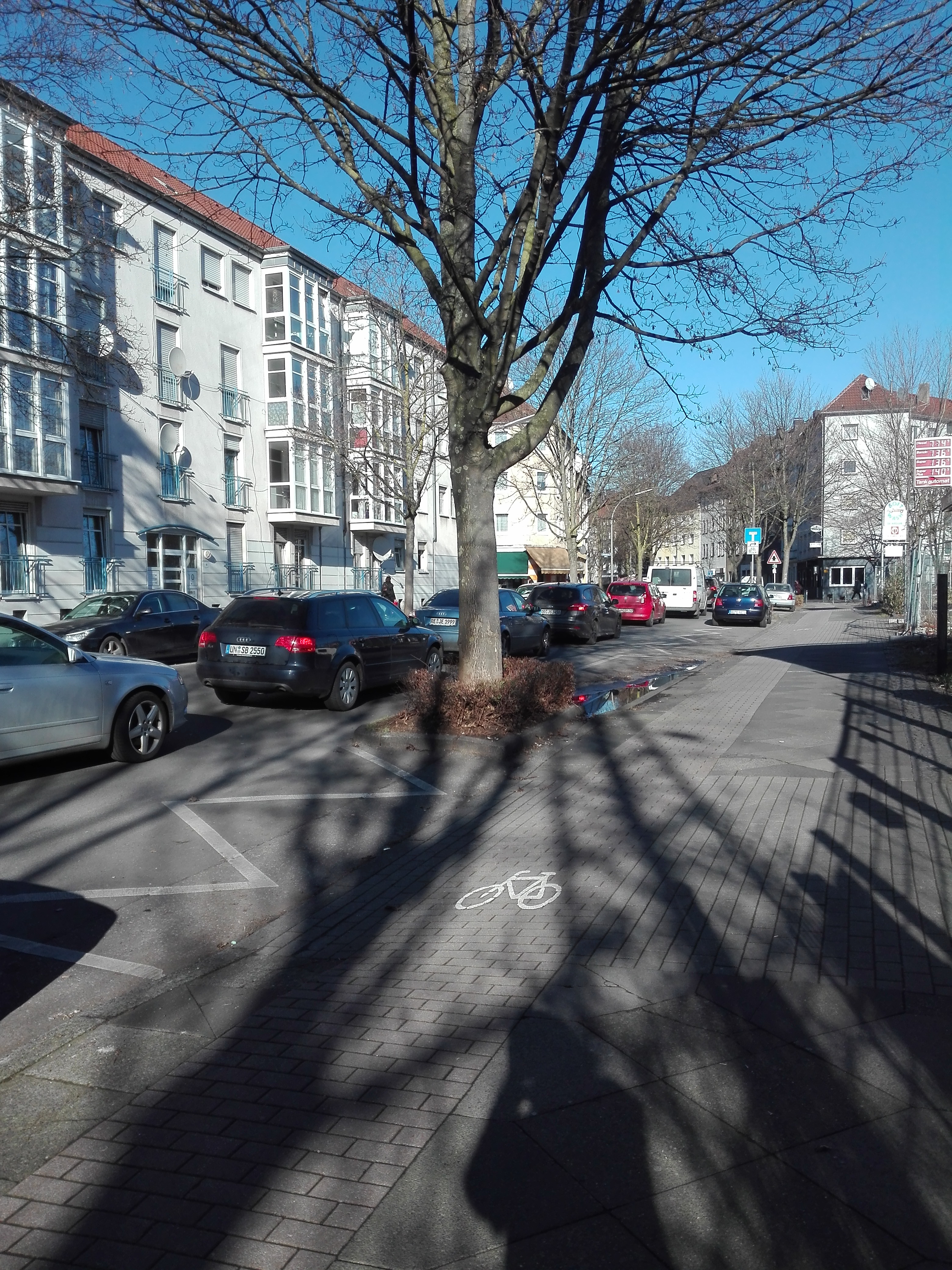 nur eine der vollgestopften Routen Richtung Borsigplatz.